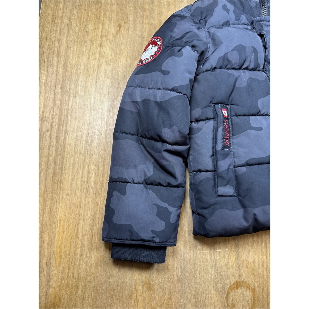 Canada Weather Gear Jacket Boys Size 5/6 Warm Winter Coat Cargo Pockets Hood - Picture 15 of 16